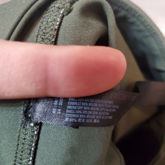 Free People Movement Genesis Yoga 7/8 Legging. Crop. 24". Green. High Rise. L. - Picture 7 of 11